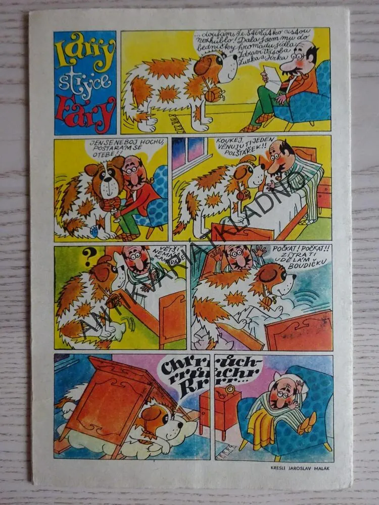 PIONÝR 2/1971, KOMIKS, MOESE, NEPRAKTA, BURIAN