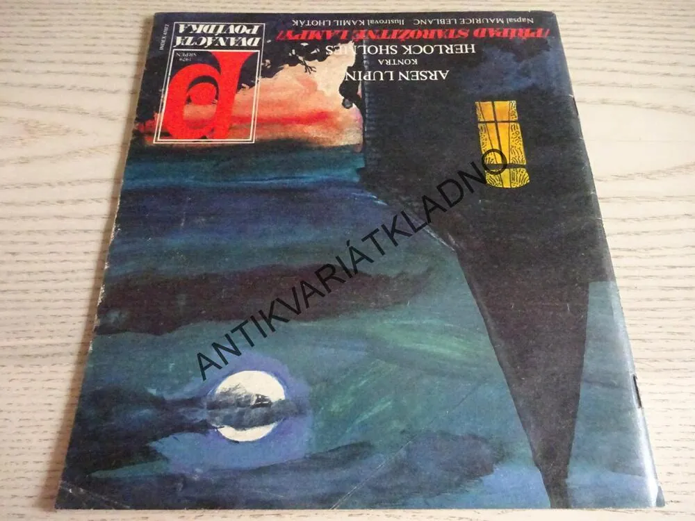 PIONÝR 12/1979, KOMIKS, NEPRAKTA, BURIAN