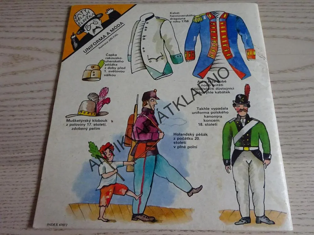 PIONÝR 11/1987, KOMIKS, NEPRAKTA, BURIAN