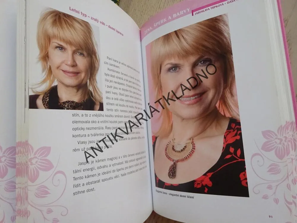 ŽENA, ŠPERK A BARVY, JAROSLAVA TRPKOVÁ, DÁŠA NOVÁ, **an