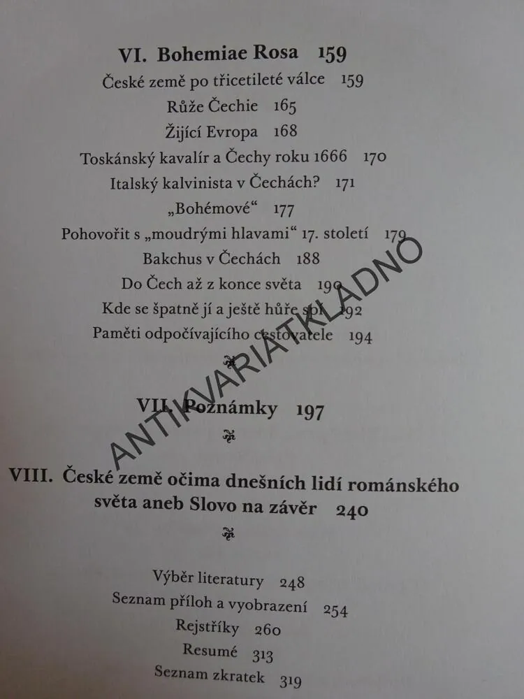 ČESKÉ ZEMĚ A JEJICH OBYVATELÉ OČIMA ROMÁNSKÉHO SVĚTA 16. - 17. STOLETÍ, JAROSLAVA KAŠPAROVÁ, **an