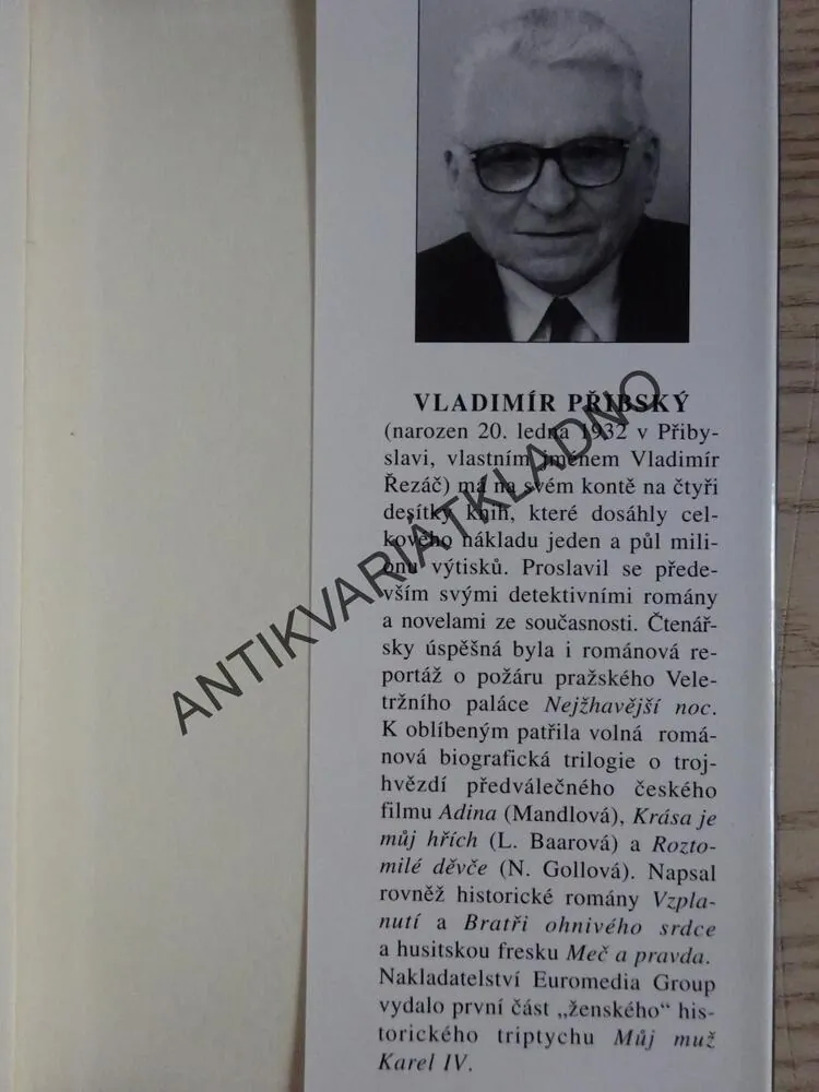 JEJÍ POČESTNÉ VELIČENSTVO CÍSAŘOVNA, VLADIMÍR PŘIBSKÝ, **an