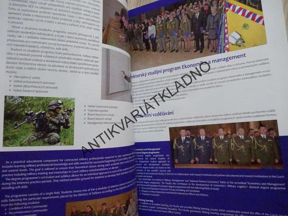 UNIVERZITA OBRANY, UNIVERSITY OF DEFENCE, **an
