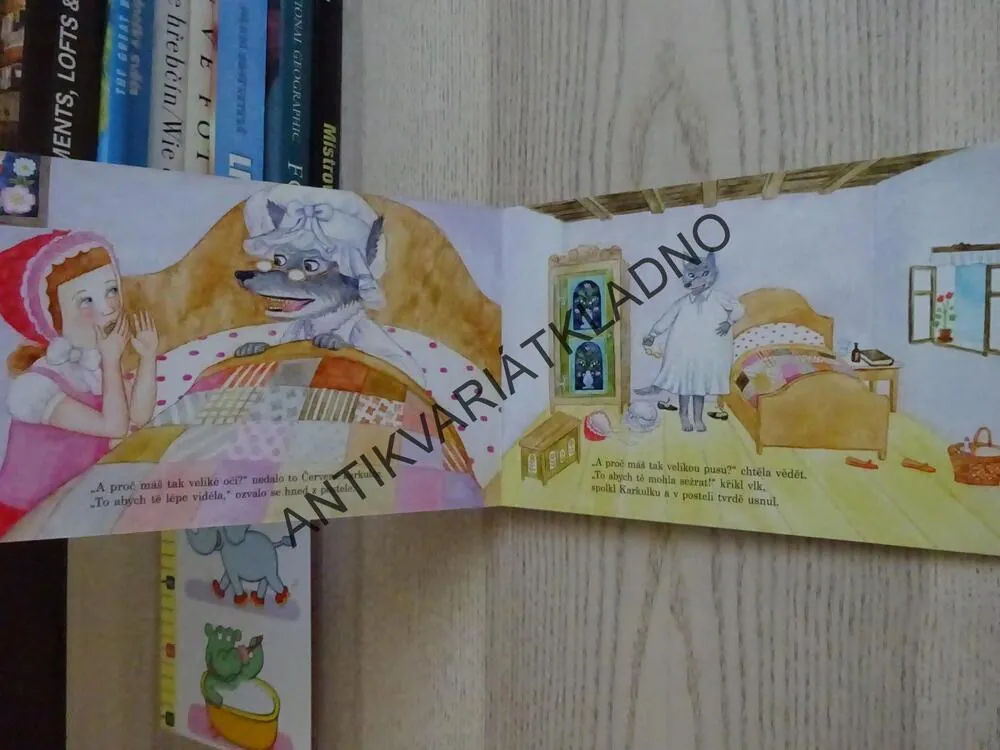 O ČERVENÉ KARKULCE, JANA SEMELKOVÁ, JARMILA MAREŠOVÁ, **an