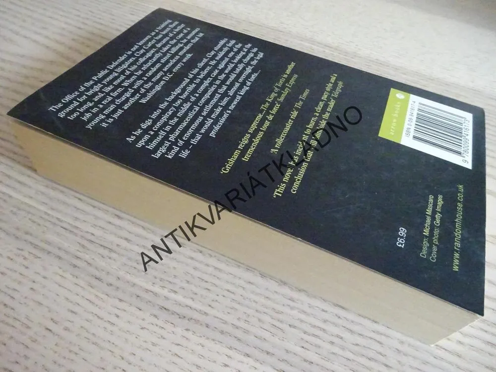 THE KING OF TORTS, JOHN GRISHAM, **an