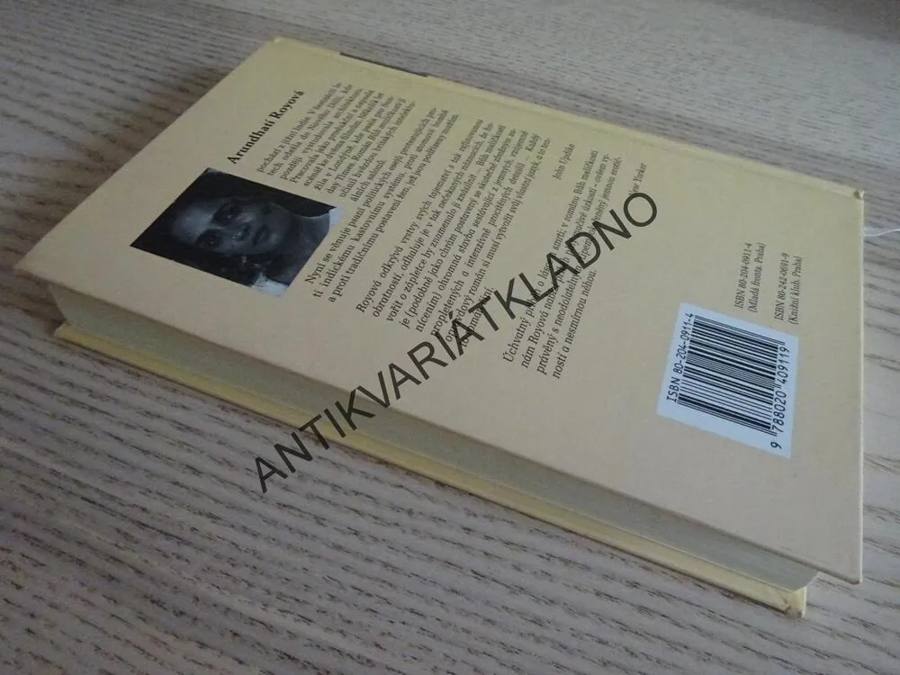 BŮH MALIČKOSTÍ, ARUNDHATI ROY, **an