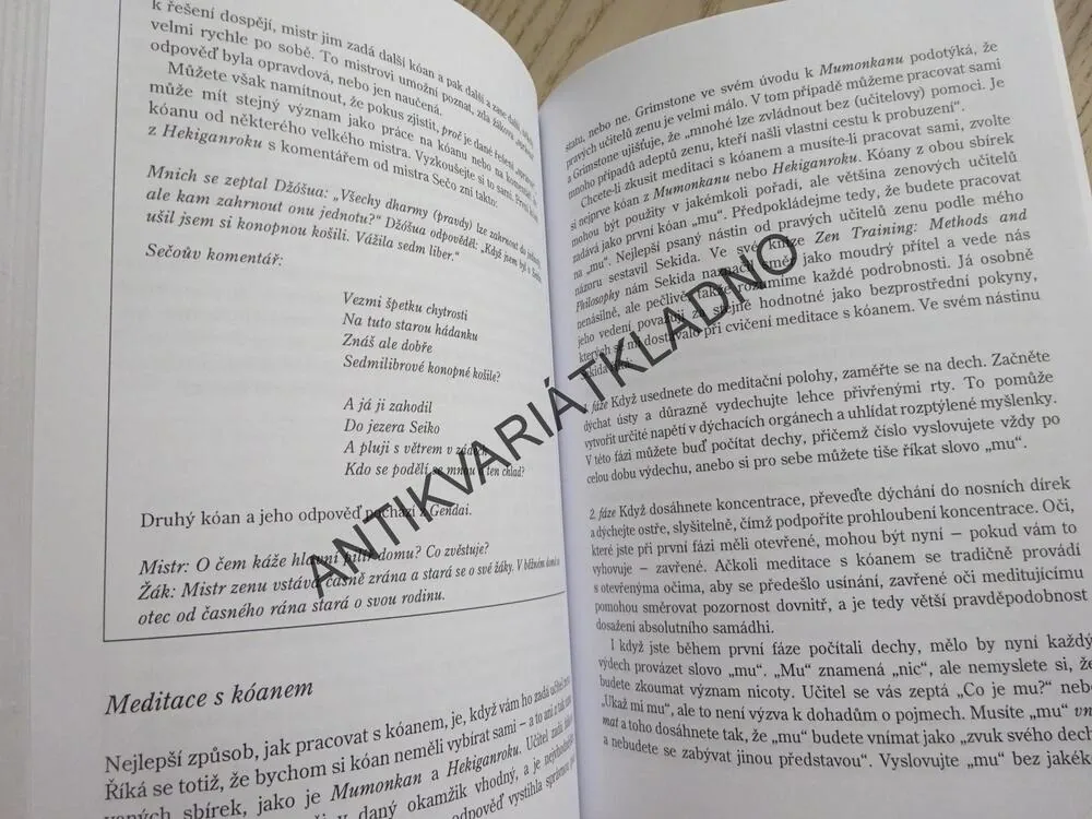 KNIHA MEDITAČNÍCH TECHNIK, DAVID FONTANA, **an