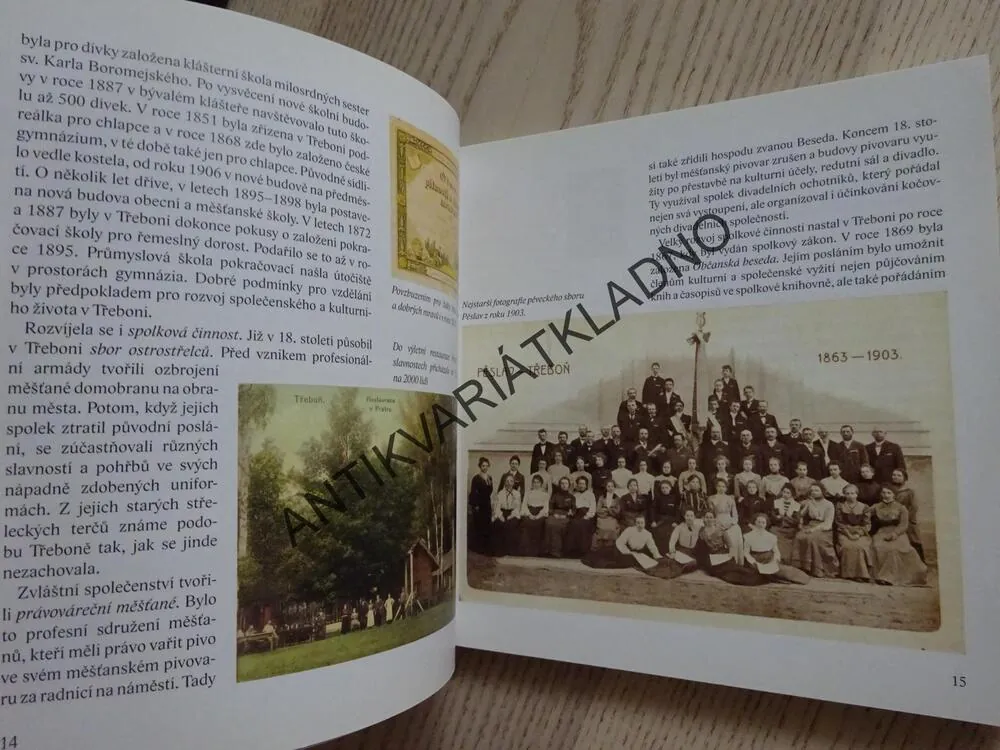 TŘEBOŇSKÉ LÁZNĚ, JIŘINA PSÍKOVÁ, **an