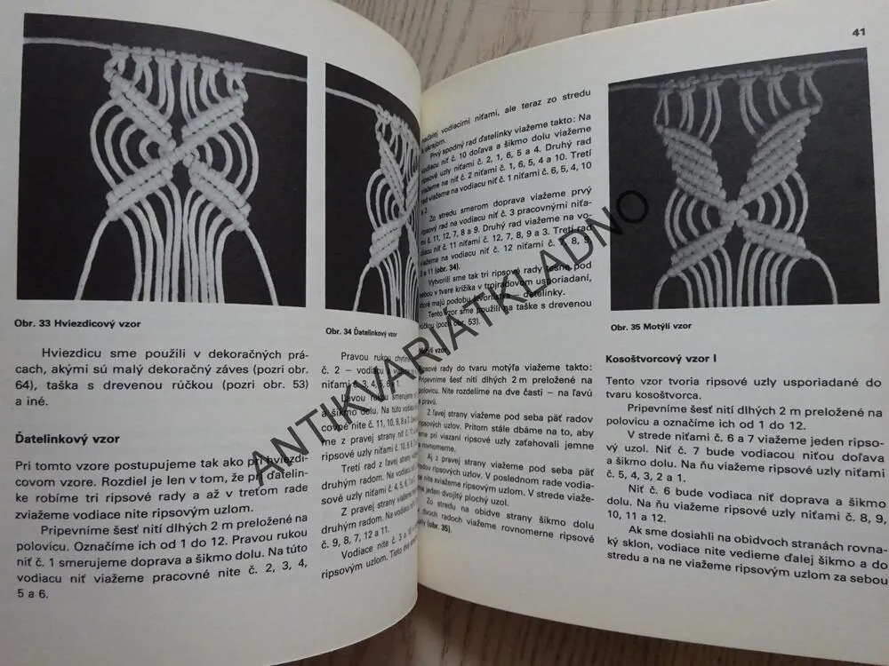 MACRAMÉ, ALŽBĚTA BREZINOVÁ, **an