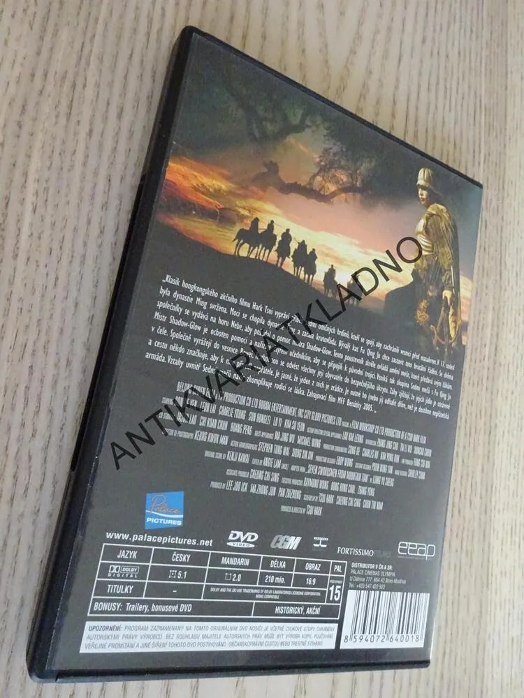 SEDM MEČŮ, DVD FILM 