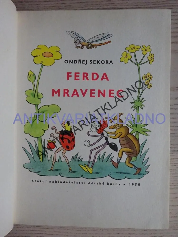 FERDA MRAVENEC, ONDŘEJ SEKORA, 1958, **an