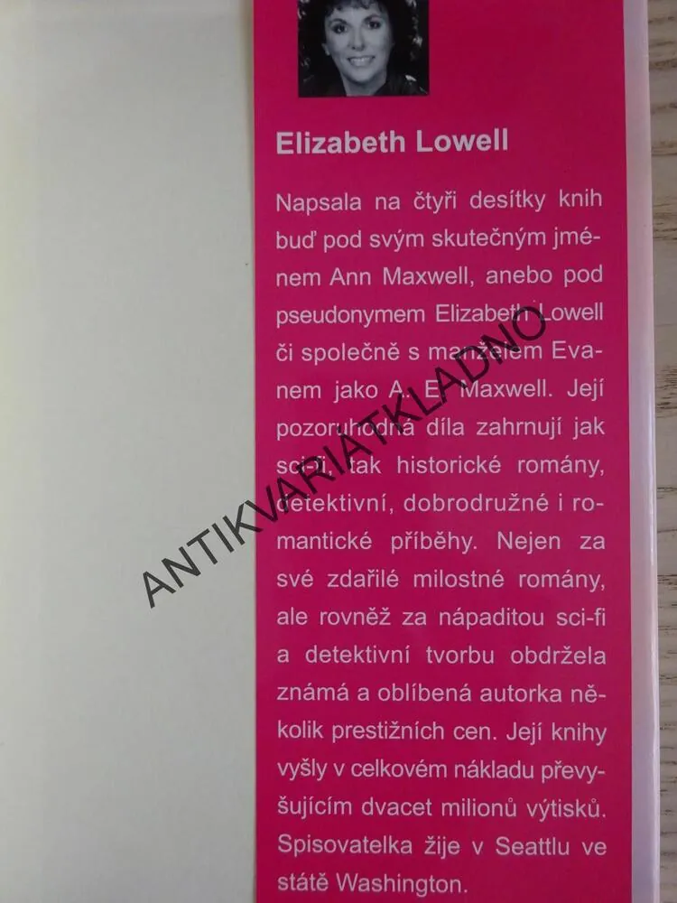 SAMETOVÁ PAST, ELIZABETH LOWELLOVÁ, **an