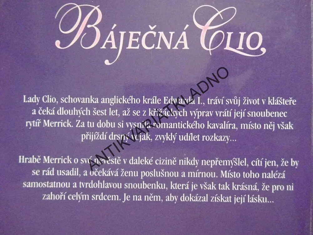 BÁJEČNÁ CLIO, JILL BARNETTOVÁ, **an