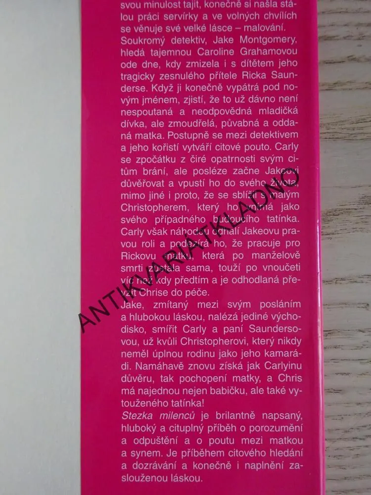 STEZKA MILENCŮ, JILL MARIE LANDIS, **an