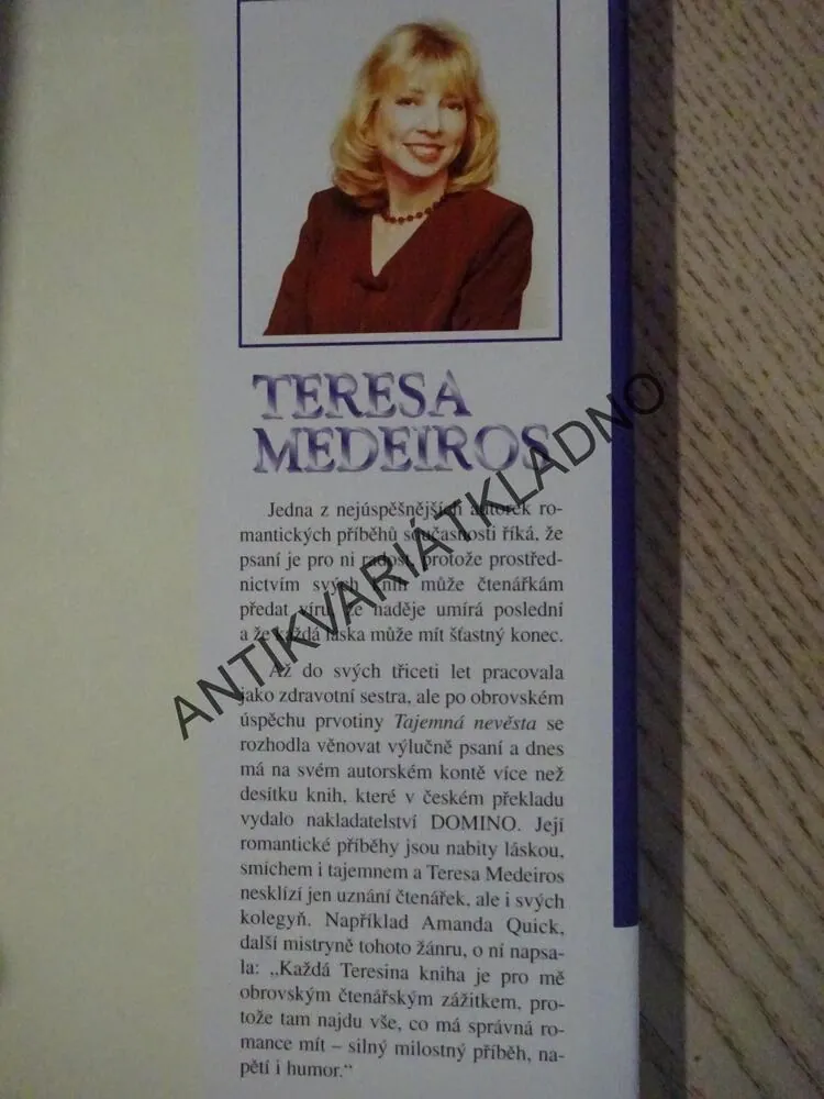 MILENEC Z TEMNOT, TERESA MEDEIROS, **an