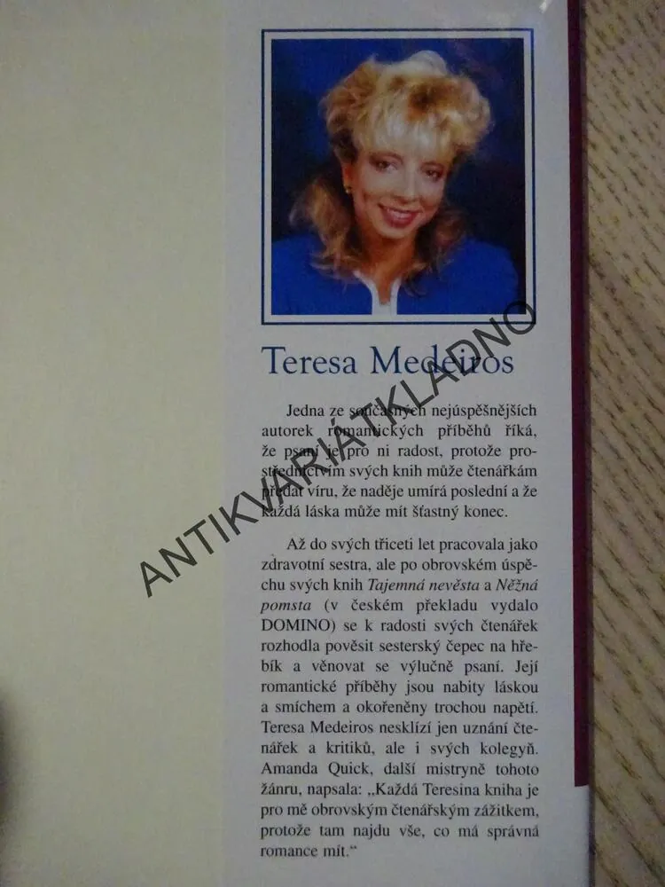 UTAJENÁ KRÁSA, TERESA MEDEIROS, **an