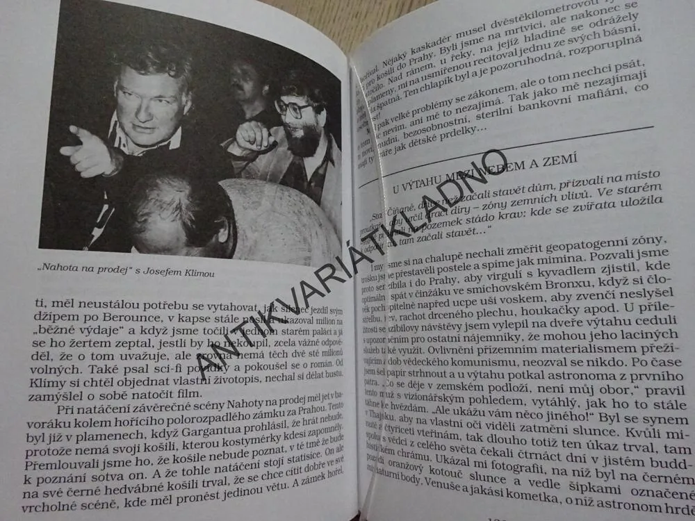TVÁŘE JAK DĚTSKÉ PRDELKY ANEB PŘÍBĚHY ČESKÉHO FILMAŘE, VÍT OLMER, **an