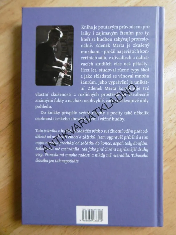 HUDBA JE ZÁZRAK, ZDENĚK MERTA- AUTOGRAM