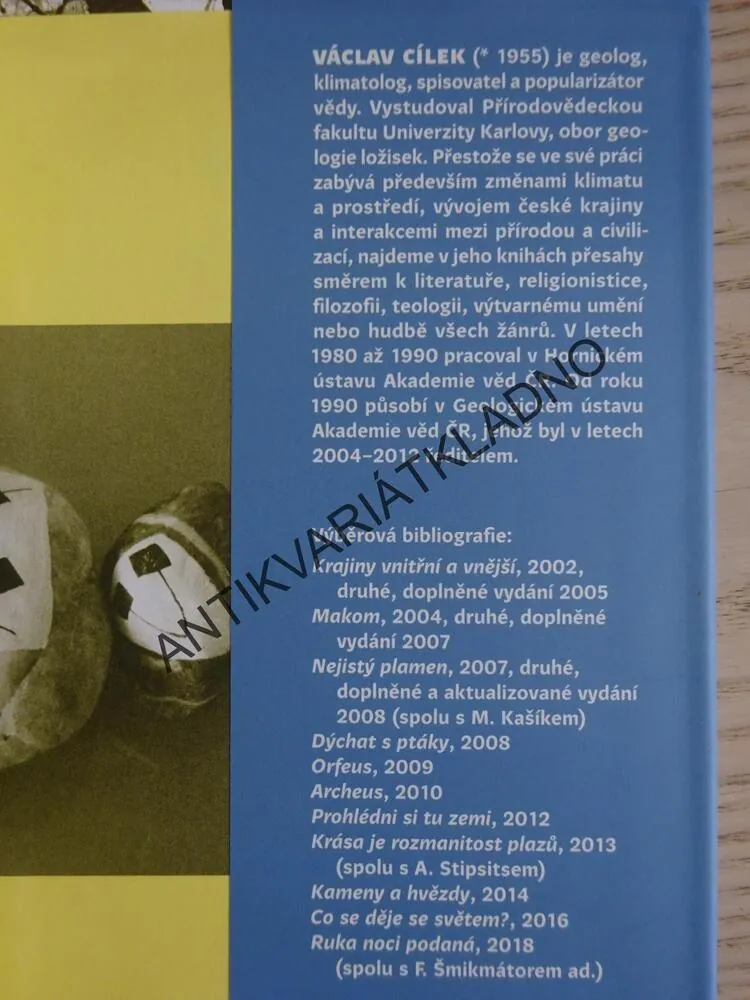 JAK PŘEJÍT ŘEKU, VÁCLAV CÍLEK, **an