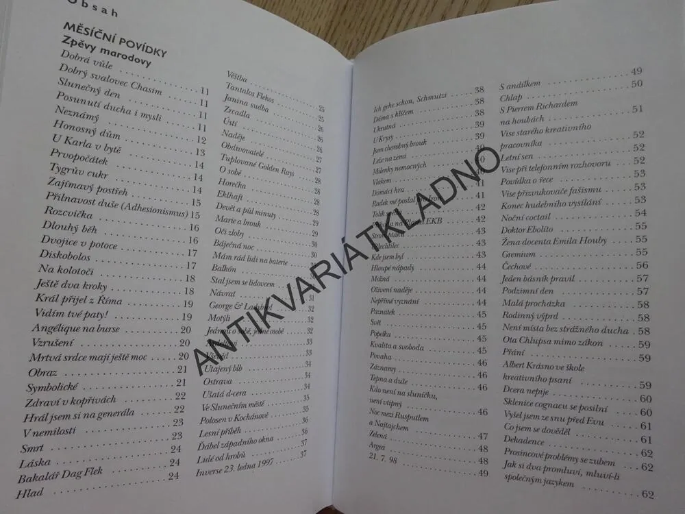 MĚSÍČNÍ POVÍDKY, OPÁRNO, PATRIK LINHART, **an