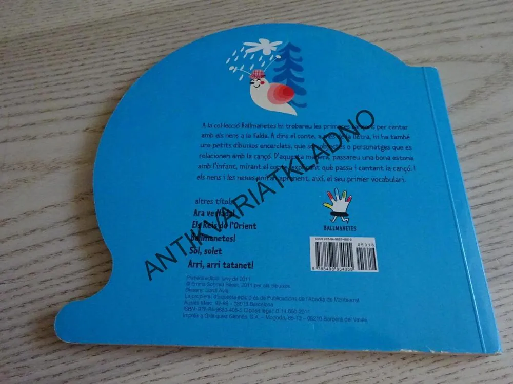 CARGOL, TREU BANYA, KATALÁNŠTINA, **an