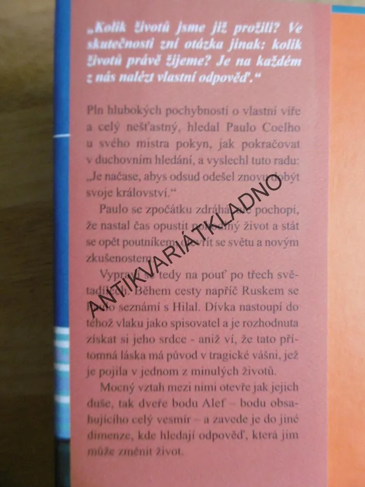 ALEF, PAULO COELHO, **an