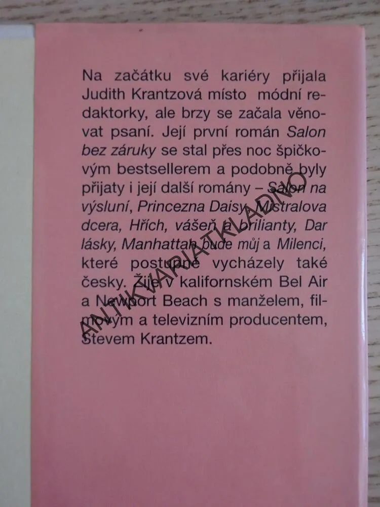 JARNÍ KOLEKCE, JUDITH KRANTZOVÁ, **an