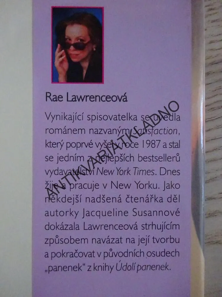 DŮM PRO PANENKY, RAE LAWRENCE, **an