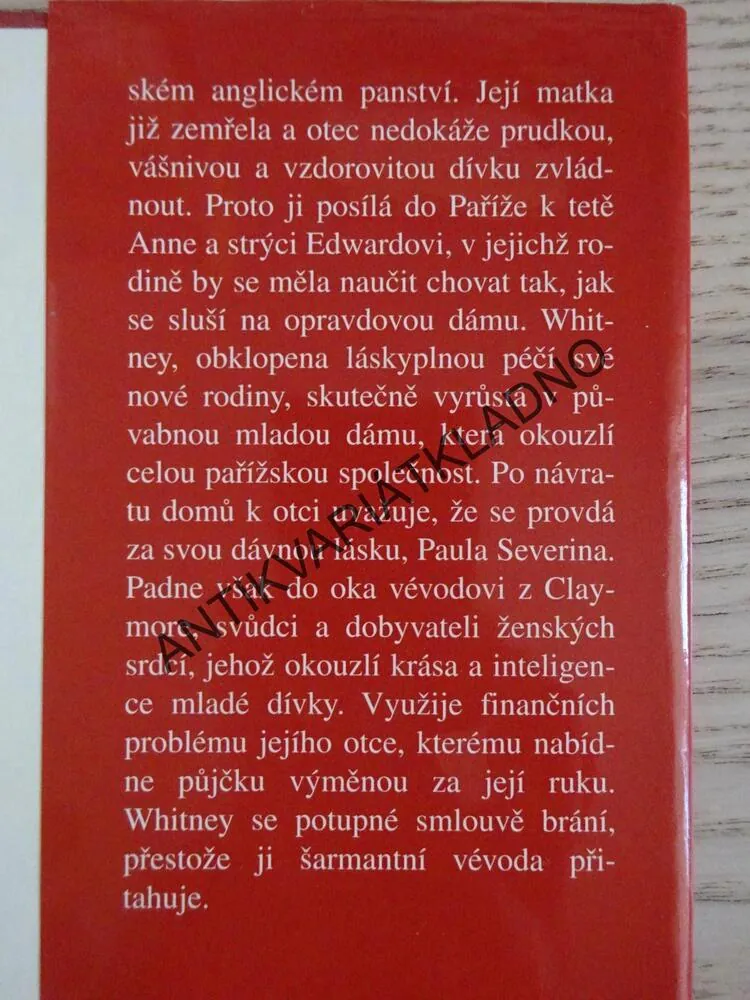 WHITNEY, MOJE LÁSKA, JUDITH MCNAUGHT, **an
