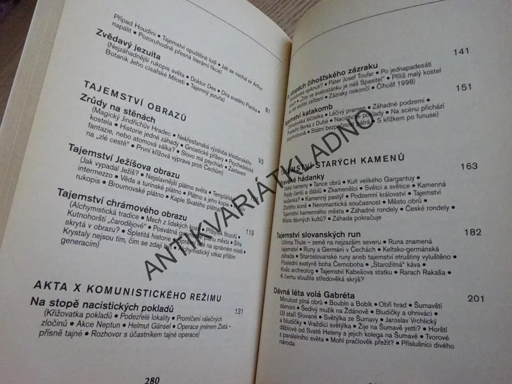 TAJEMNÁ MÍSTA ČECH, ALEŠ ČESAL, **an