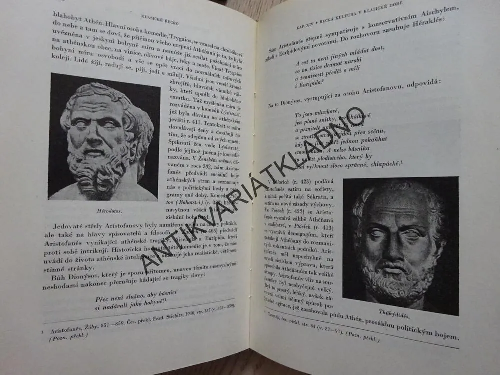 DĚJINY STAROVĚKÉHO ŘECKA, V. S. SERGEJEV, **an