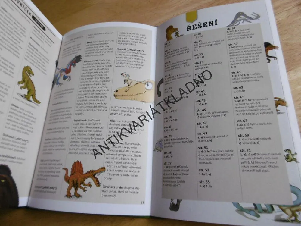 DINOSAUŘI, UŽ TO VÍM! LAROUSSE, **an