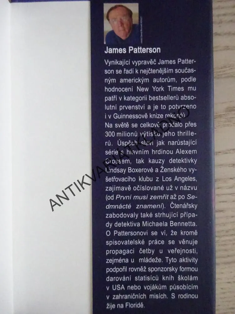 NA TENKÉM LEDĚ, JAMES PATTERSON, **an