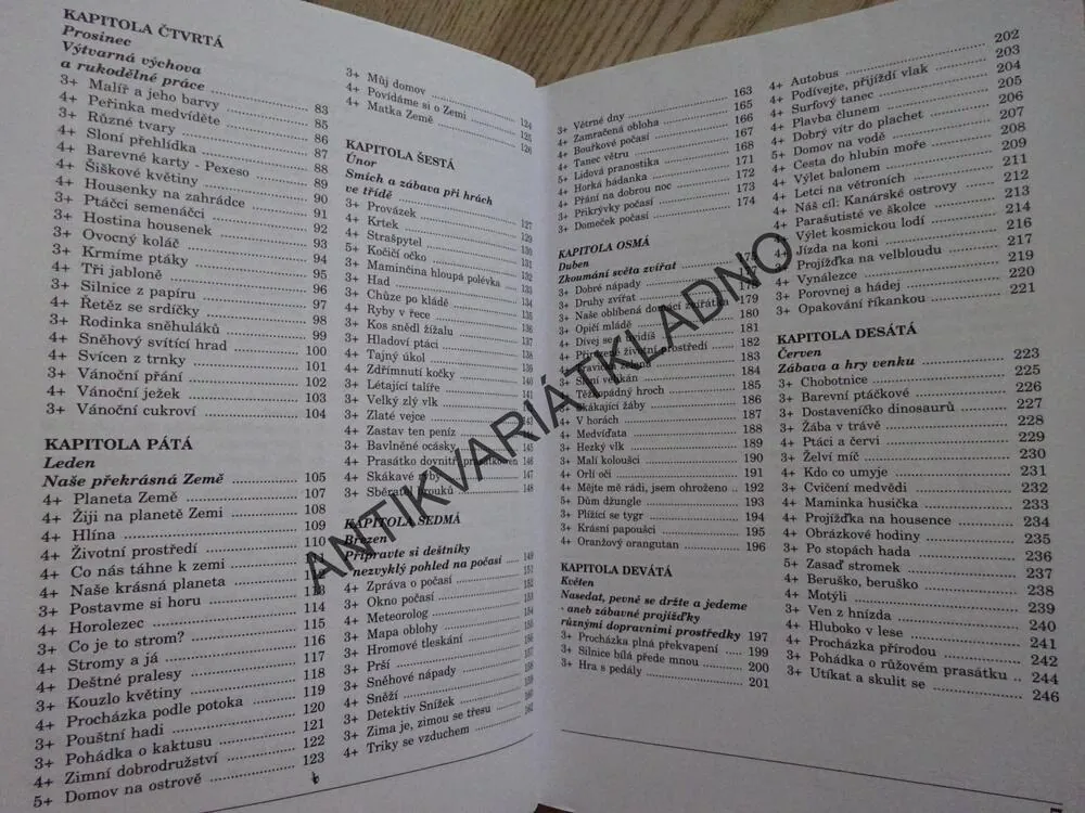 ŠKOLKA PLNÁ ZÁBAVY, PATTY CLAYCOMB, KALENDÁŘ TVOŘIVÝCH HER PRO PŘEDŠKOLNÍ DĚTI, **an