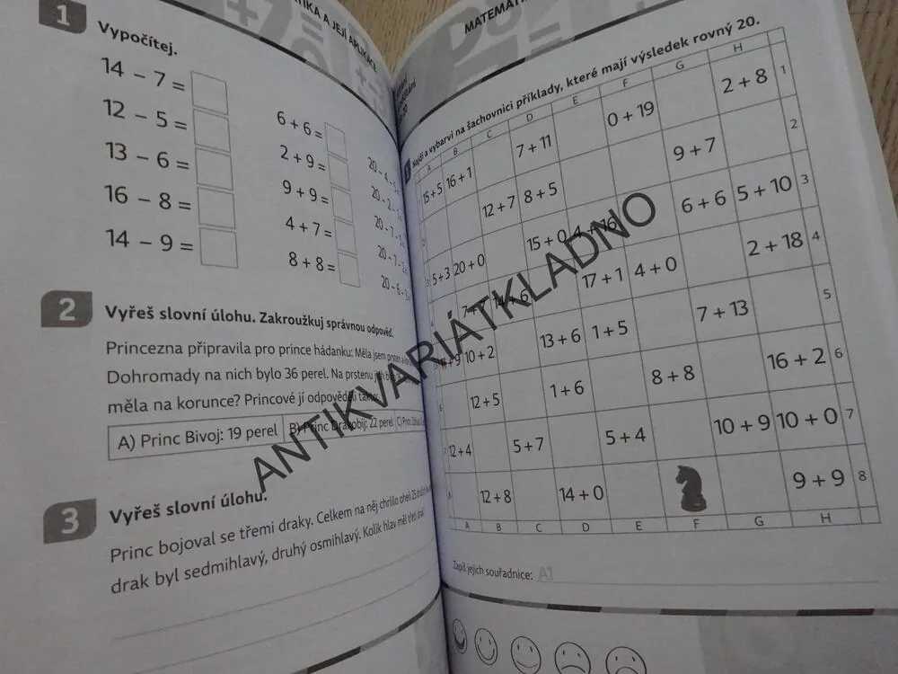 ROZVOJ MYŠLENÍ PRO DĚTI OD 5 DO 8 LET, PRO ŠIKOVNÉ HLAVIČKY, **an