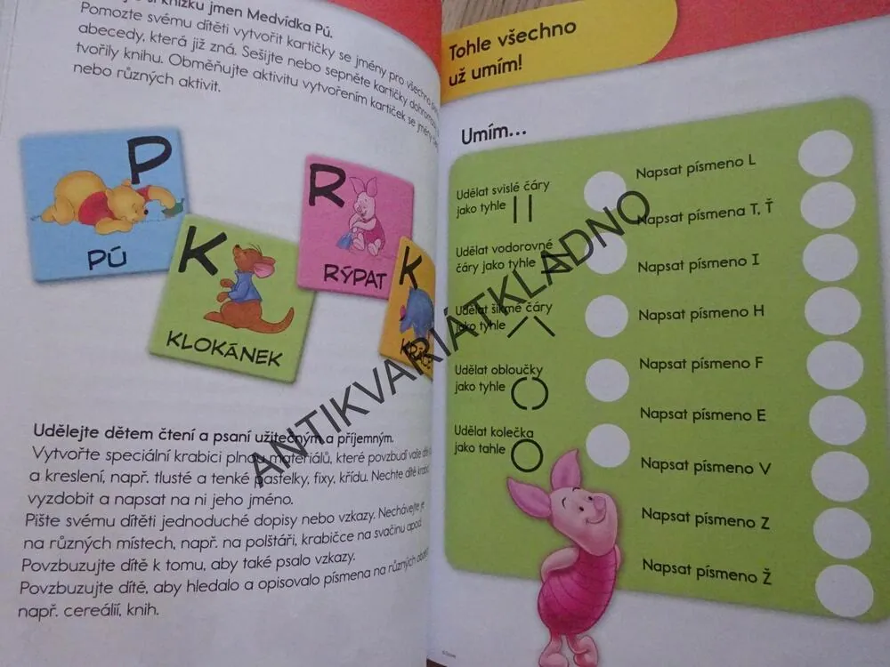 NEŽ PŮJDU DO ŠKOLY, UČ SE S NÁMI, UČÍME SE S DISNEY, MICKEY MOUSE, **an