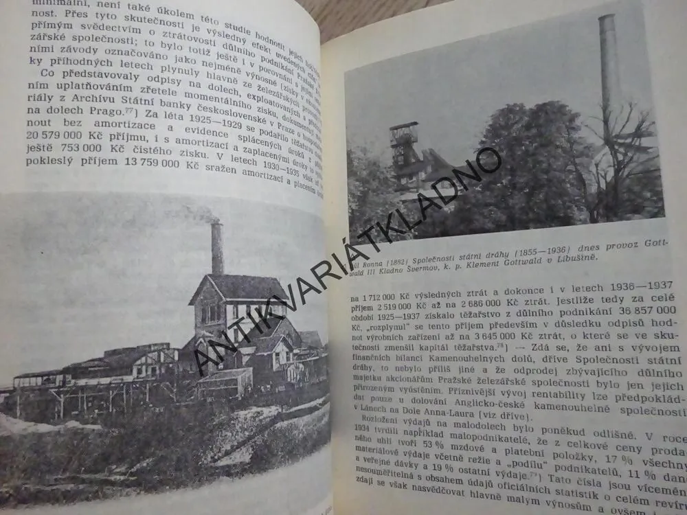 KAMENOUHELNÉ DOLY KONCERN KLADNO, HISTORIE A SOUČASNOST, 4/1984, **an