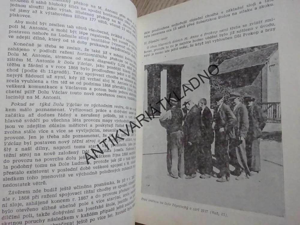 KAMENOUHELNÉ DOLY KONCERN KLADNO, HISTORIE A SOUČASNOST, 7/1987, **an
