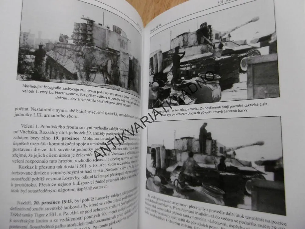 501. SCHWERE PANZER ABTEILUNG, BOJOVÁ HISTORIE
