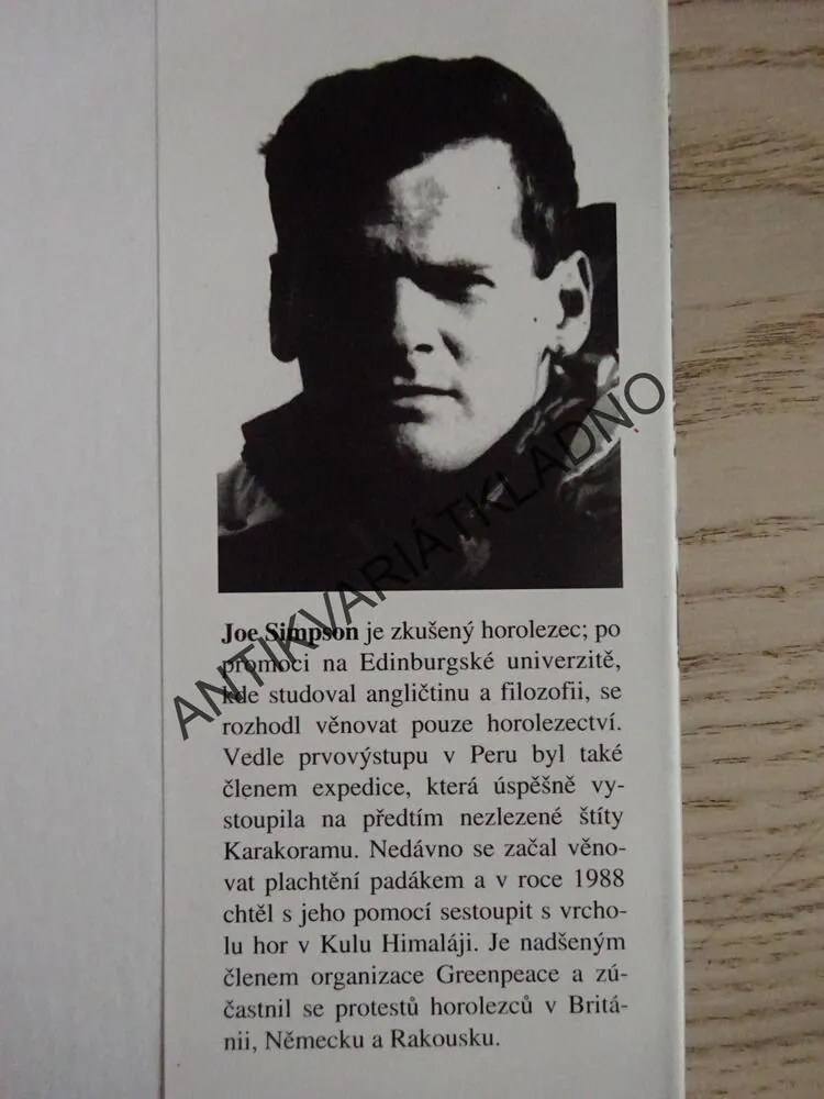 SETKÁNÍ SE SMRTÍ, JOE SIMPSON, **an