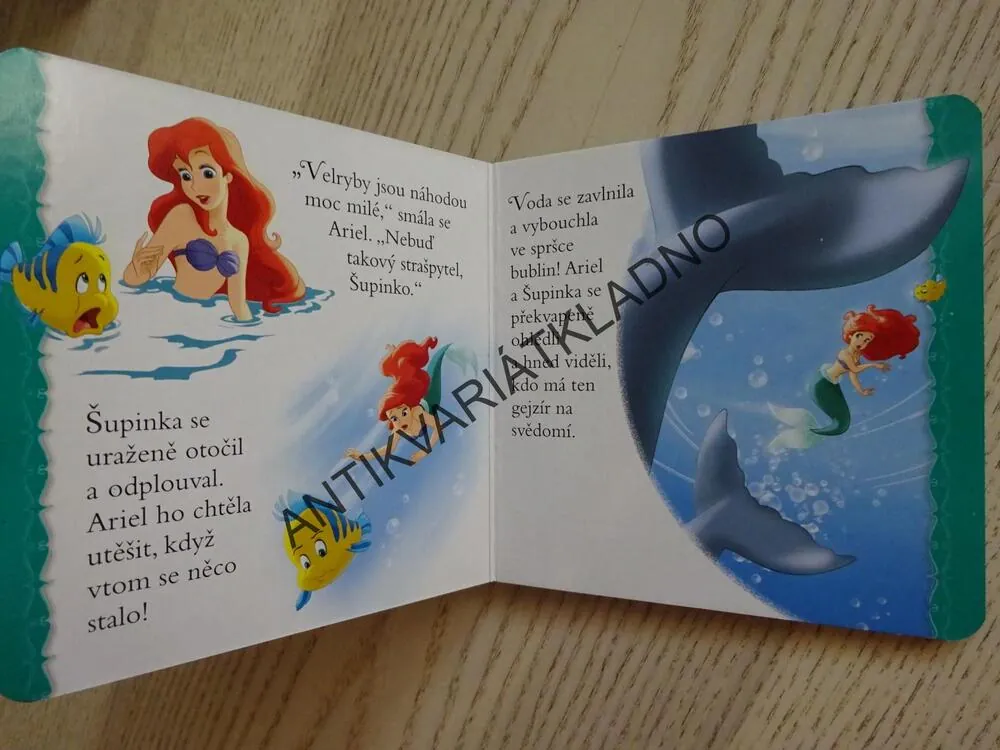 ARIEL A VELKÉ MIMINKO, DISNEY PRINCEZNA, **an