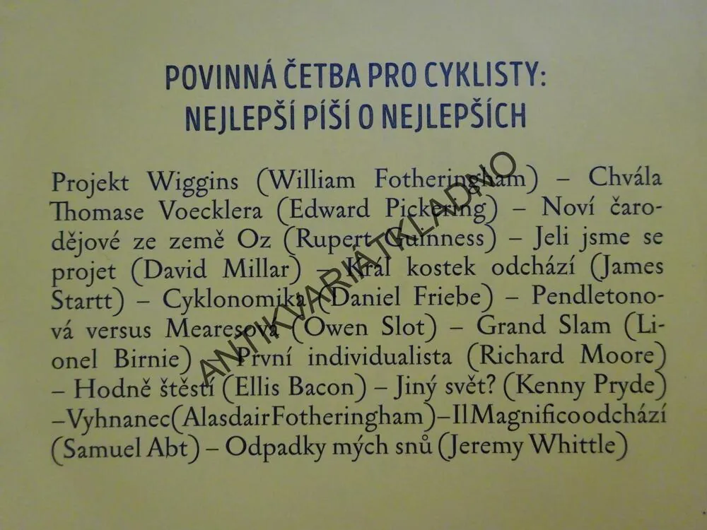 SILNICE JE NAŠE, LIONEL BIRDIE, ELLIS BACON, **an