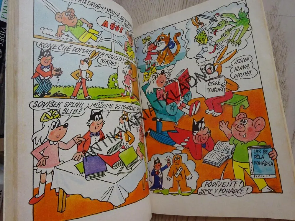 ČTYŘLÍSTEK, JAK SE CHODÍ DO POHÁDKY,POKLAD KAPITÁNA KIDA, ŠTÍPLOVÁ, NĚMEČEK