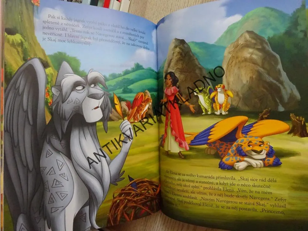 ELENA Z AVALORU, WALT DISNEY, **an