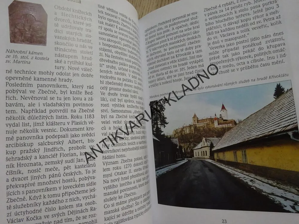TISÍC LET MEZI ŘEKOU A LESEM, OTOMAR DVOŘÁK, HOLEČKOVÁ, **an