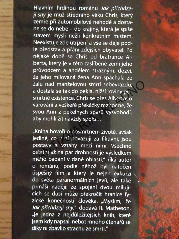 JAK PŘICHAZEJÍ SNY, RICHARD MATHESON, **an