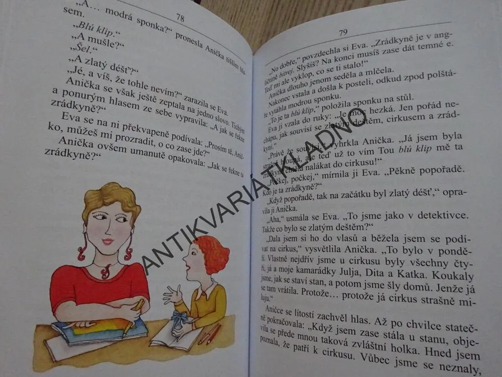 ANIČKA A CIRKUS, IVANA PEROUTKOVÁ, EVA MASTNÍKOVÁ, **an