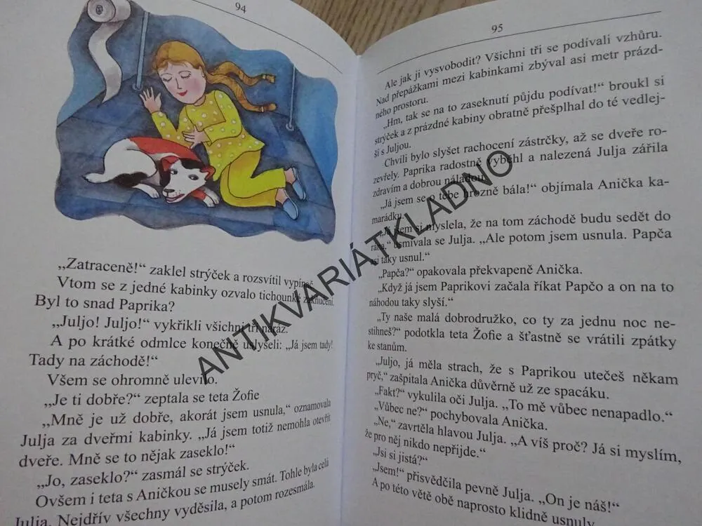 ANIČKA NA ŘECE, IVANA PEROUTKOVÁ, EVA MASTNÍKOVÁ, **an