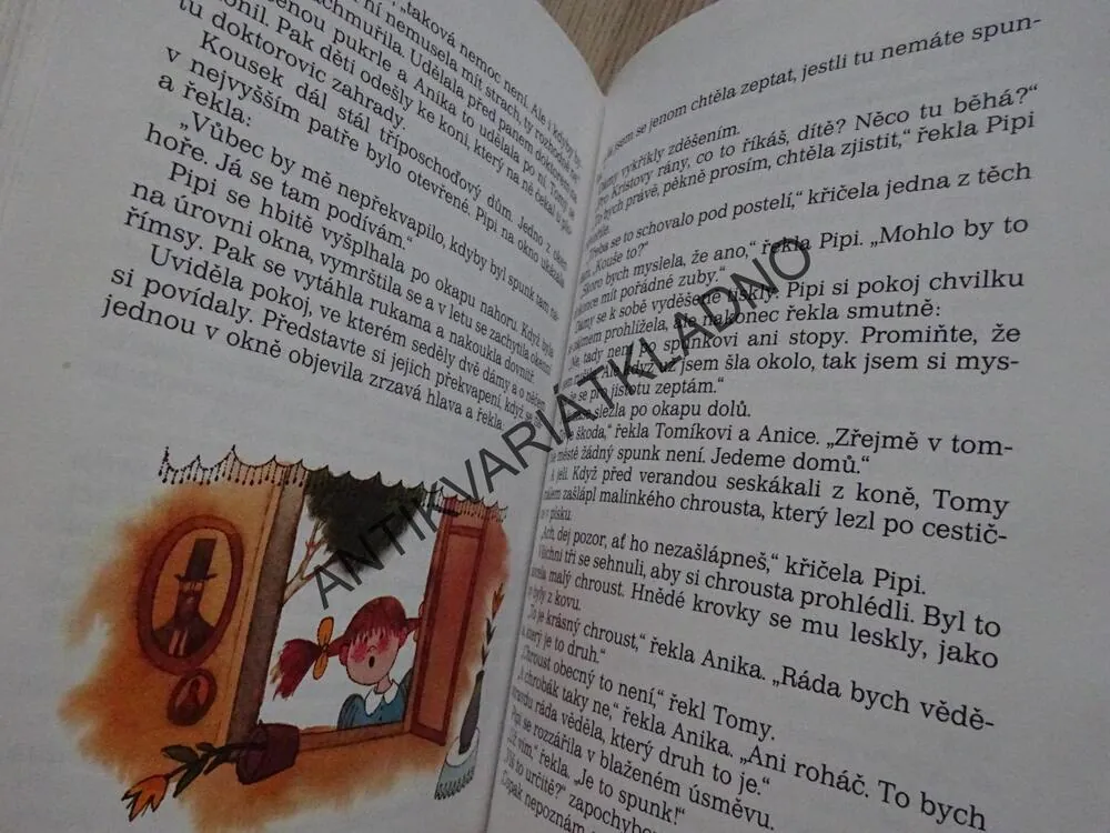 PIPI DLOUHÁ PUNČOCHA, ASTRID LINDGRENOVÁ, ADOLF BORN, **an