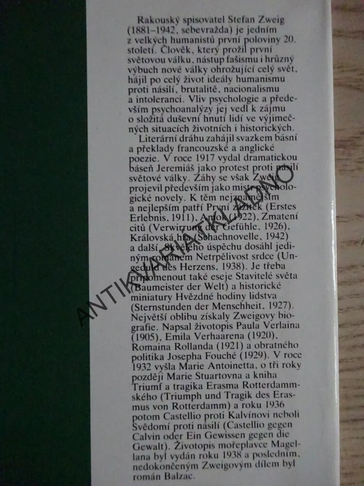 MARIE ANTOINETTA, STEFAN ZWEIG, **an